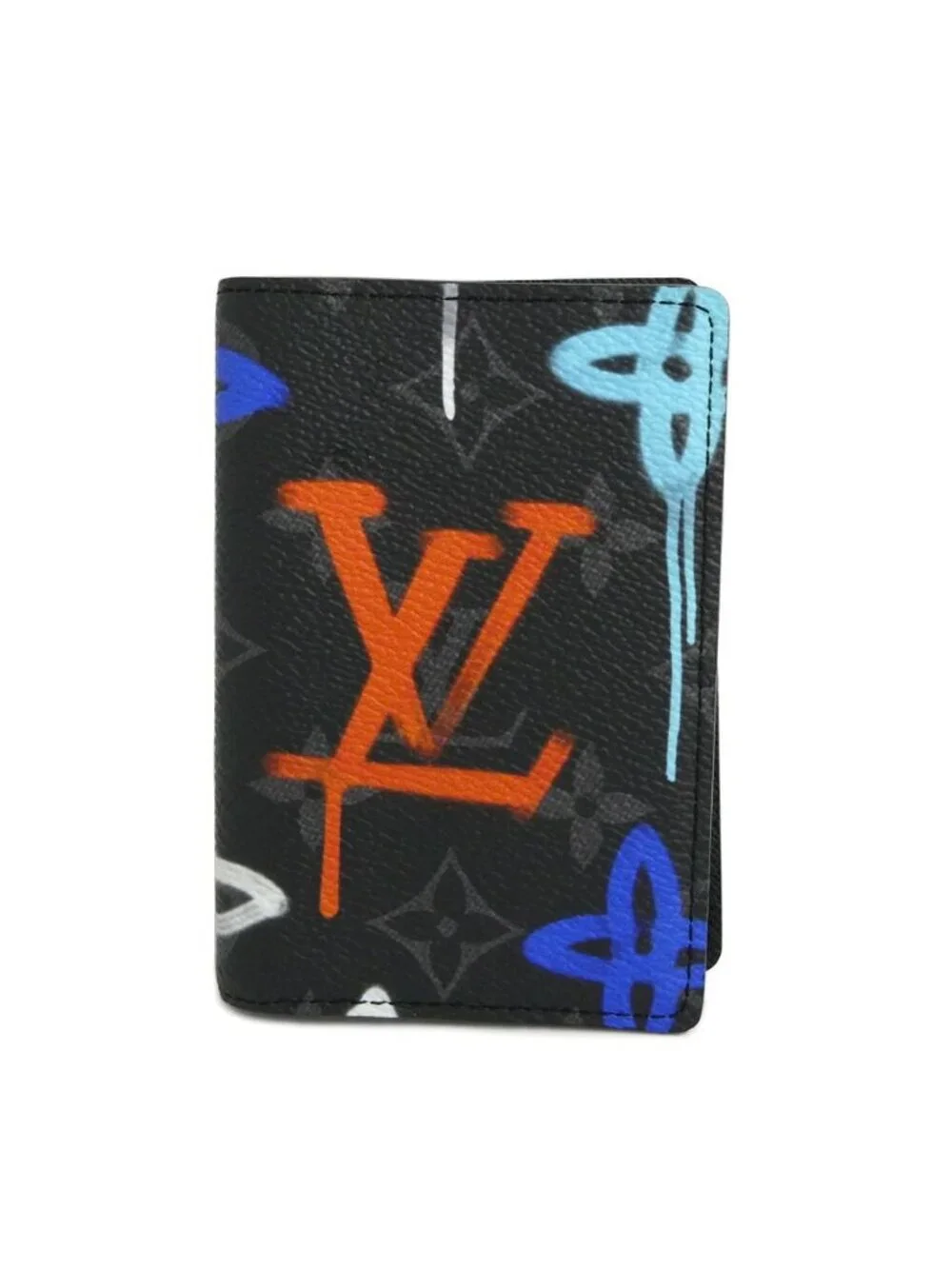 Louis Vuitton Pocket Organizer Monogram Eclipse Black Card Case